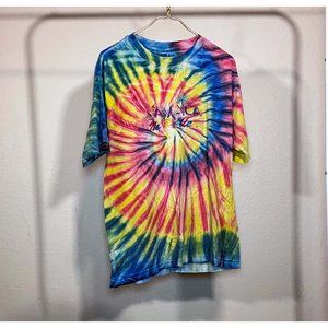 Vintage Tie-Dye Embroidered Jamaica "No Problem" T-Shirt